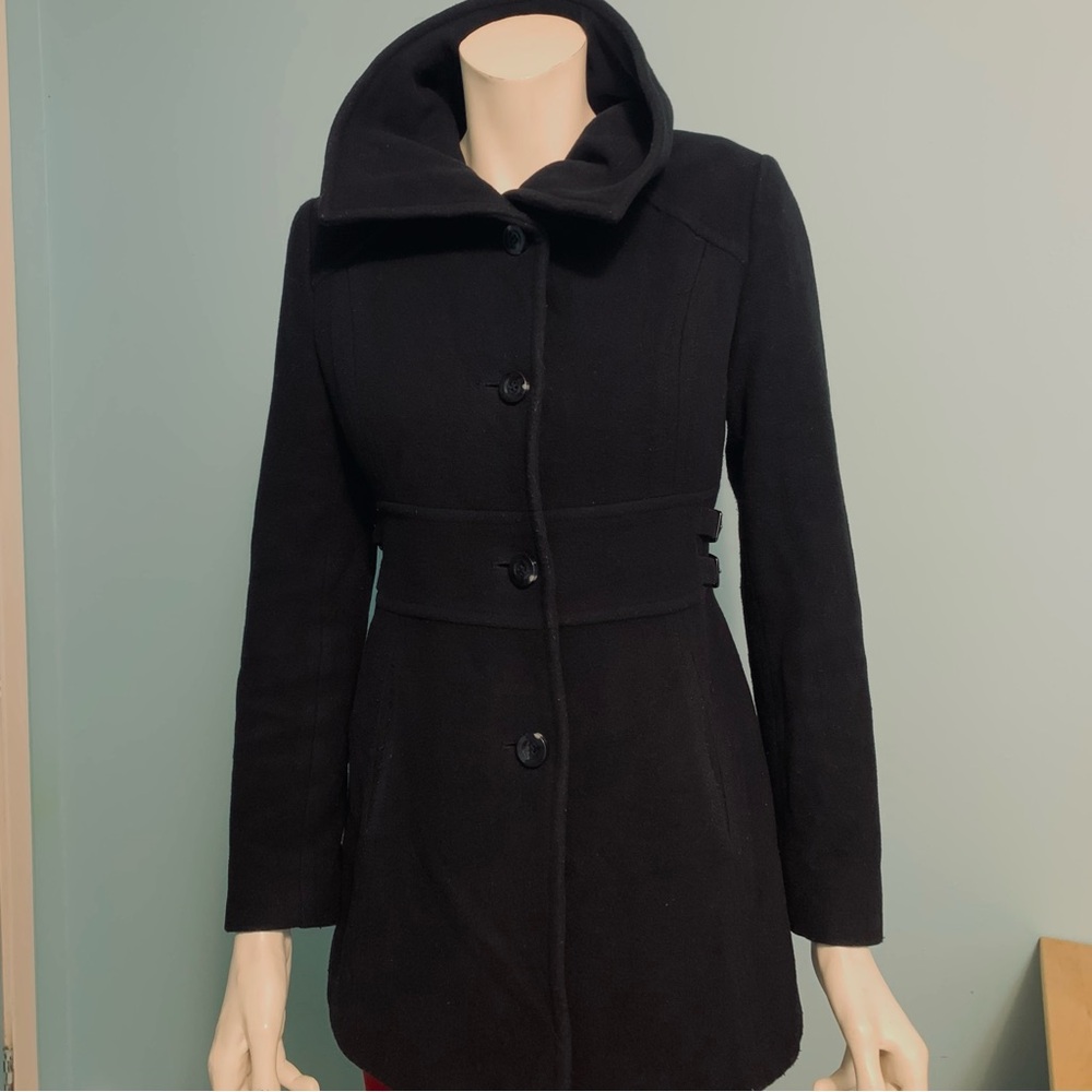 Women’s Black Wool Coat